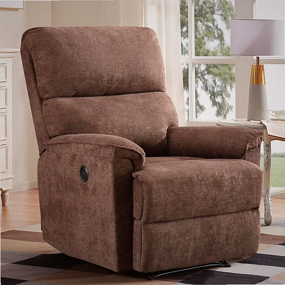 EBELLO Power Recliner Chair, Electric Recliner with USB Charge Port for Elderly